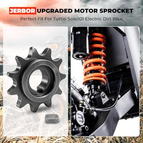 Upgraded Motor Sprocket for Tuttio Soleil01 Electric Dirt Bike – Steel Engine