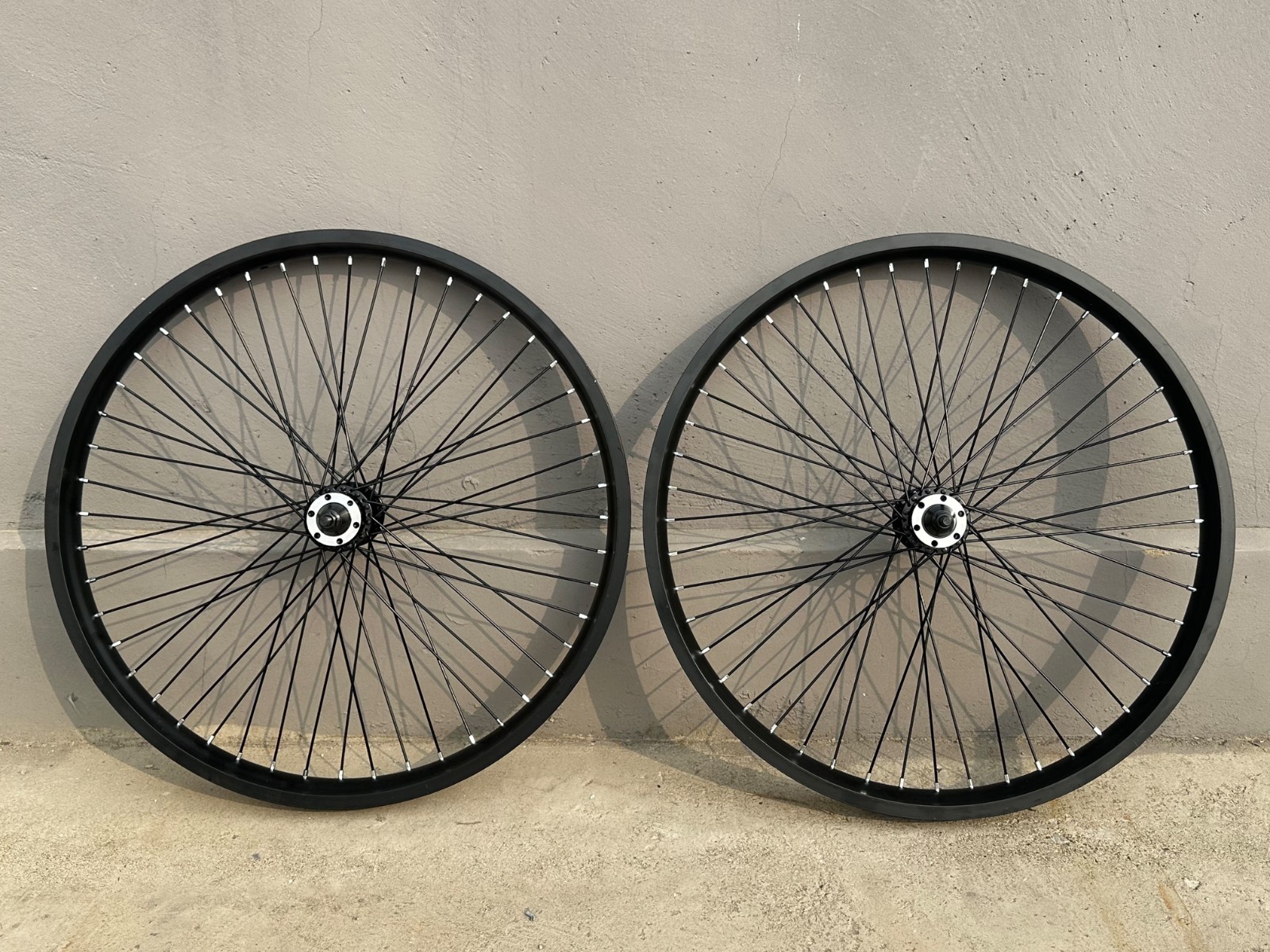 Heavy Duty 26″ Bike Wheel Set 12G & Freewheel & 1 1/8″ Threadless Bicycle Fork