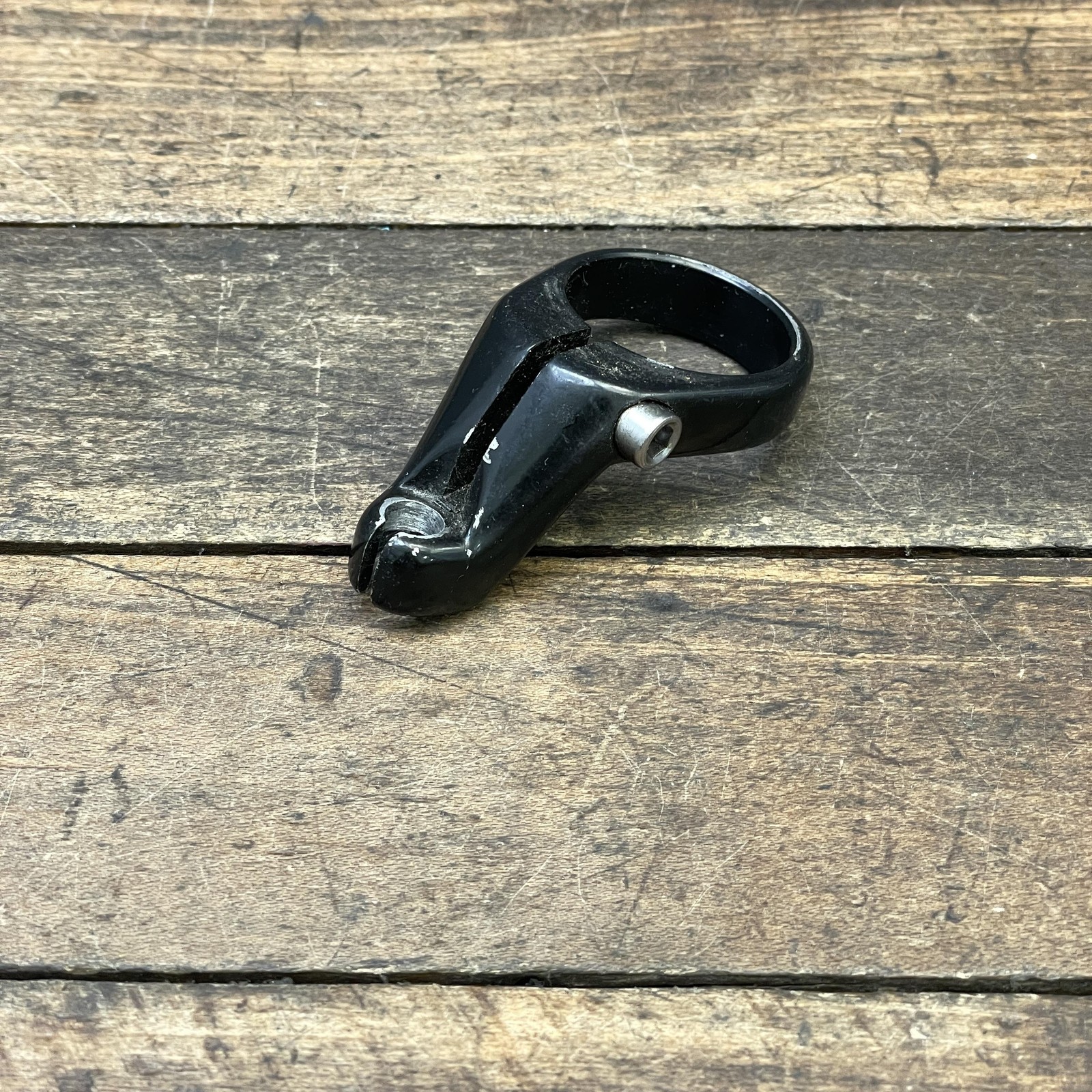 Vintage Headset Cable Hanger Guide 28.6 mm 1 1/8 Threadless Black 90s MTB Alloy