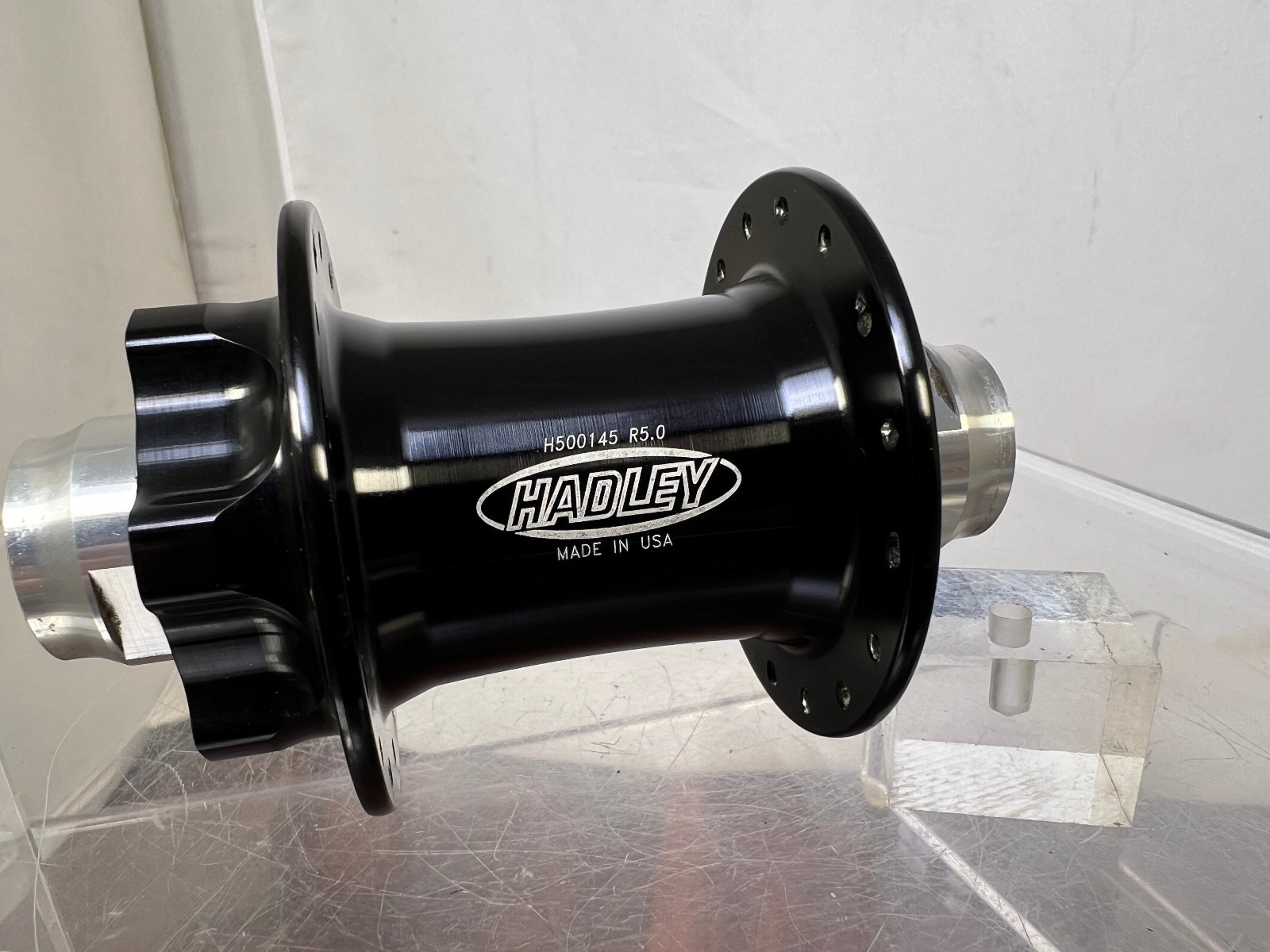 Vintage Hadley Front Hub Black Mountain Bike Downhill 26″ DH USA Made Retro MTB