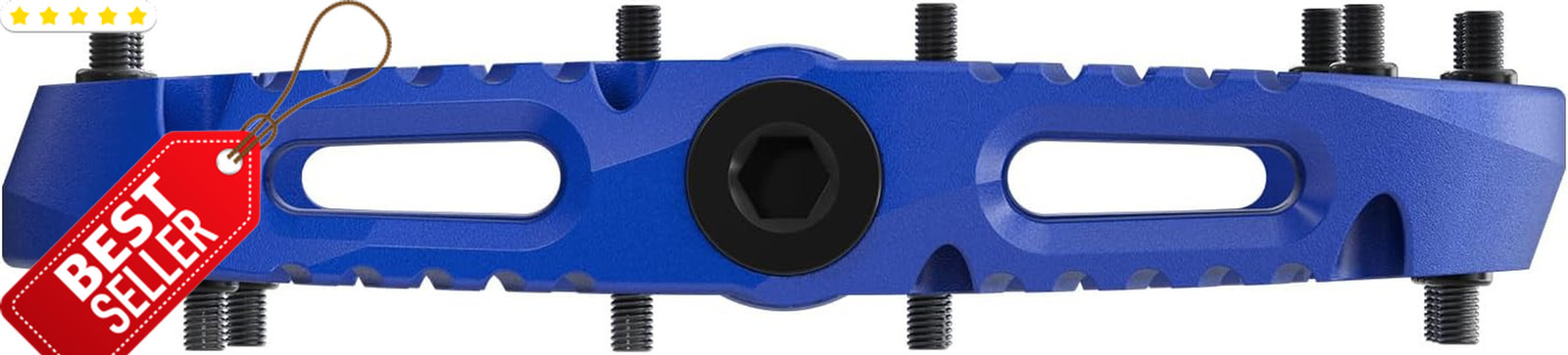MTB Bike Pedals Composite Flat Platform Lightweight Durable Nylon – US