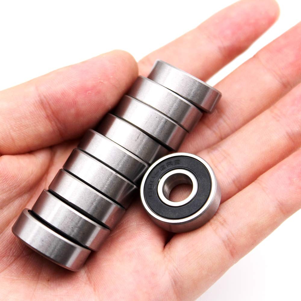 Wellgo 608-2RS Ball Bearings Skateboard Double Rubber Sealed…