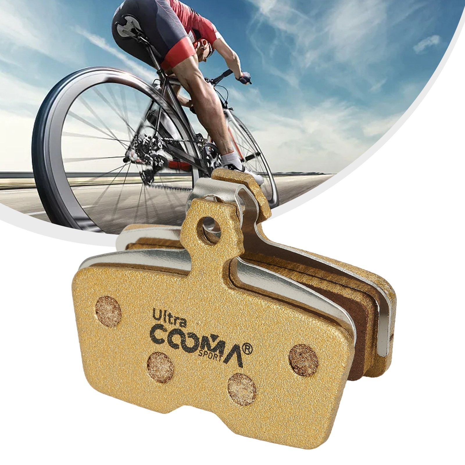 Disc Brake Pads Bike Bicycle Components For-SRAM Strong Water-Resistance