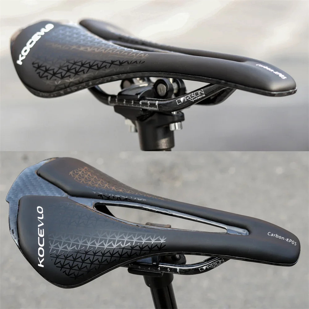 M5 Cycling Bike Saddle Ultralight Full Carbon Racing Seating Saddles 125g M5