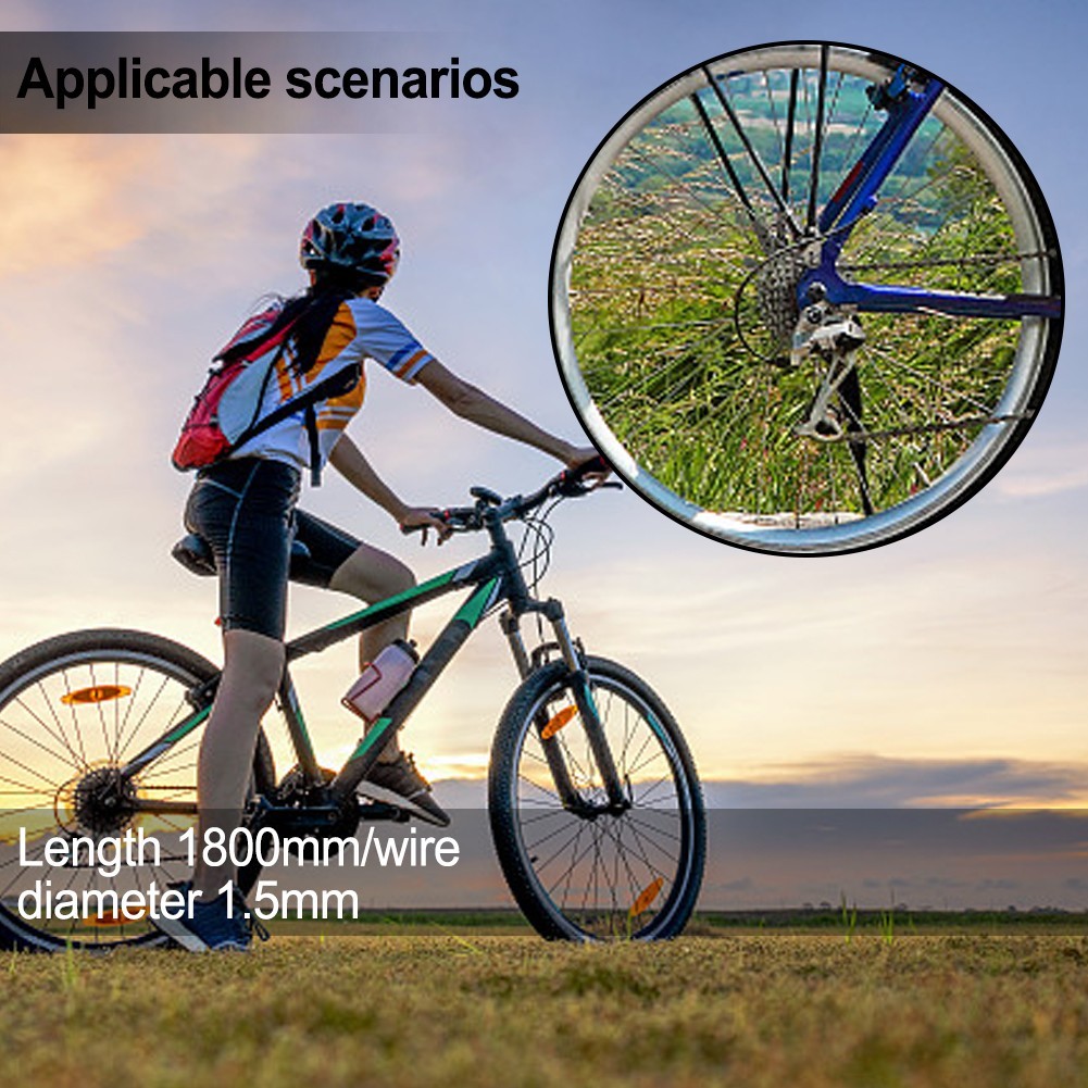 Brake Cable Bicycle Stainless Steel Wear-resistance Zinc Head Brake Line