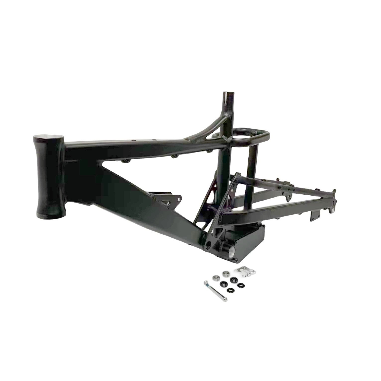 Frame for Mustang bikes with suspension suitable 26×4.0″ fatbike dropout 175mm