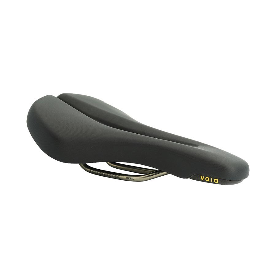 New Selle Royal Vaia Athletic Saddle 271 x 151mm Unisex 382g Black 84E5UR0A05X38
