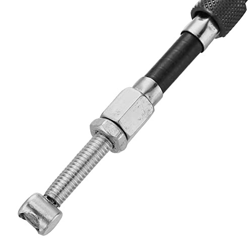 Universal CNC Aluminum Alloy Motorcycles Easy Stunt Pull Clutch Cable Black