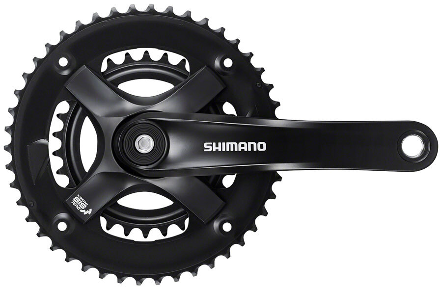 Shimano FC-TY-501-2 Crankset – 170mm, 7/8-Speed, 46-30t, Riveted, Square Taper J