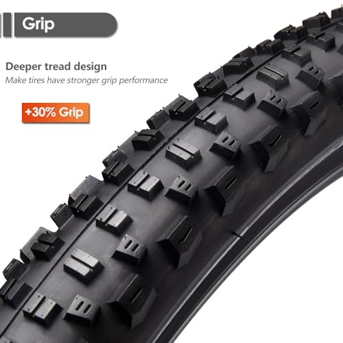 26/27.5/29 x2.25 inch Bike Tires Pair Mountain Bike Tires 60 TPI 2 pack 29×2.25