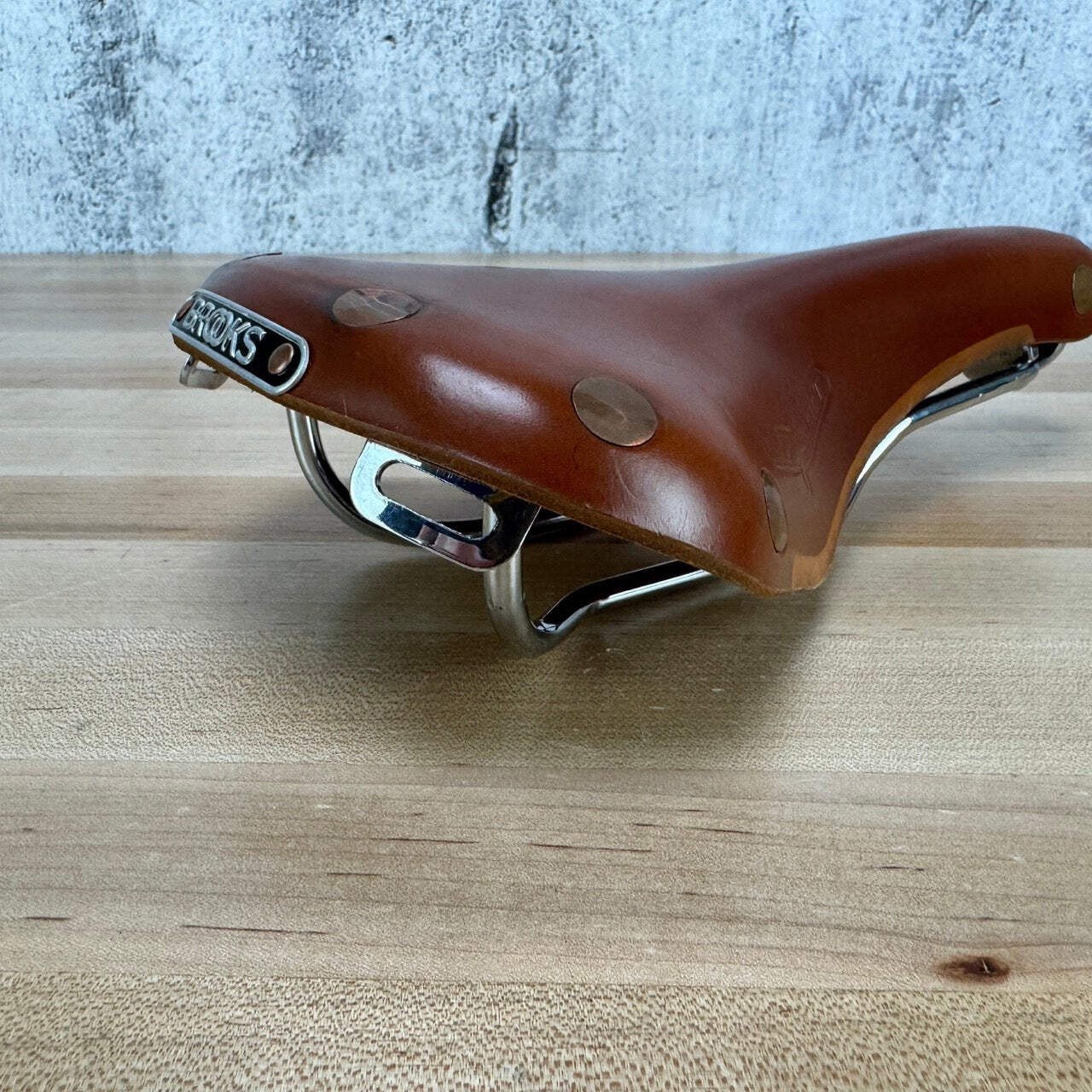New! Brooks Swift Honey 7x7mm Steel Rails 153mm Bike Saddle MSRP $220