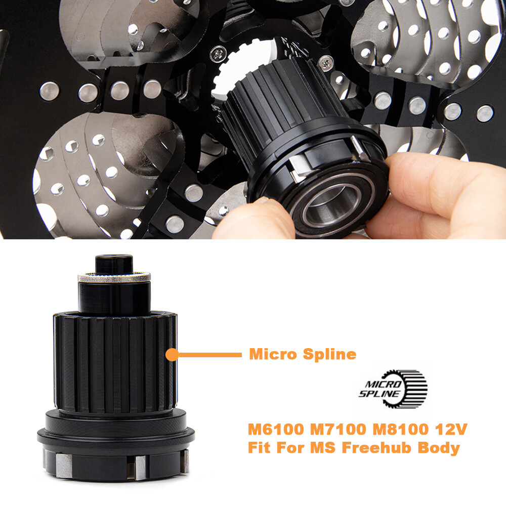 12s MTB Microspline Cassette 10-50T/52T fit For Shimano Micro Spline Freewheel