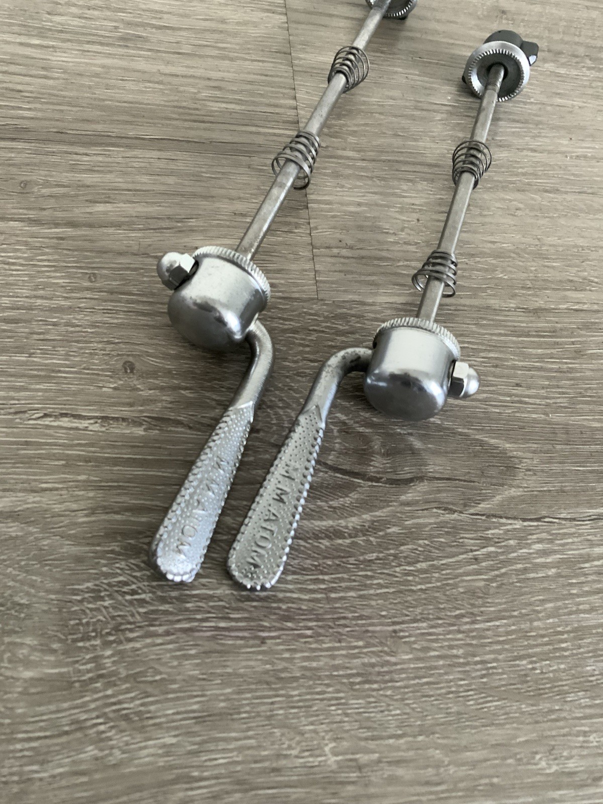 MAILLARD MM ATOM QUICK RELEASE SKEWER SET 100-122/126 MM SPACING STEEL 170 GRAMS