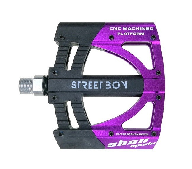 Road Bike Mountain XC Bicycle Pedal 3 sealed Bearing Flat Pedals Aluminum