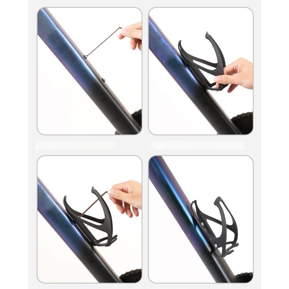 Plastic Bicycle Water Bottle Cage Fits Most Cages with for 71mm m