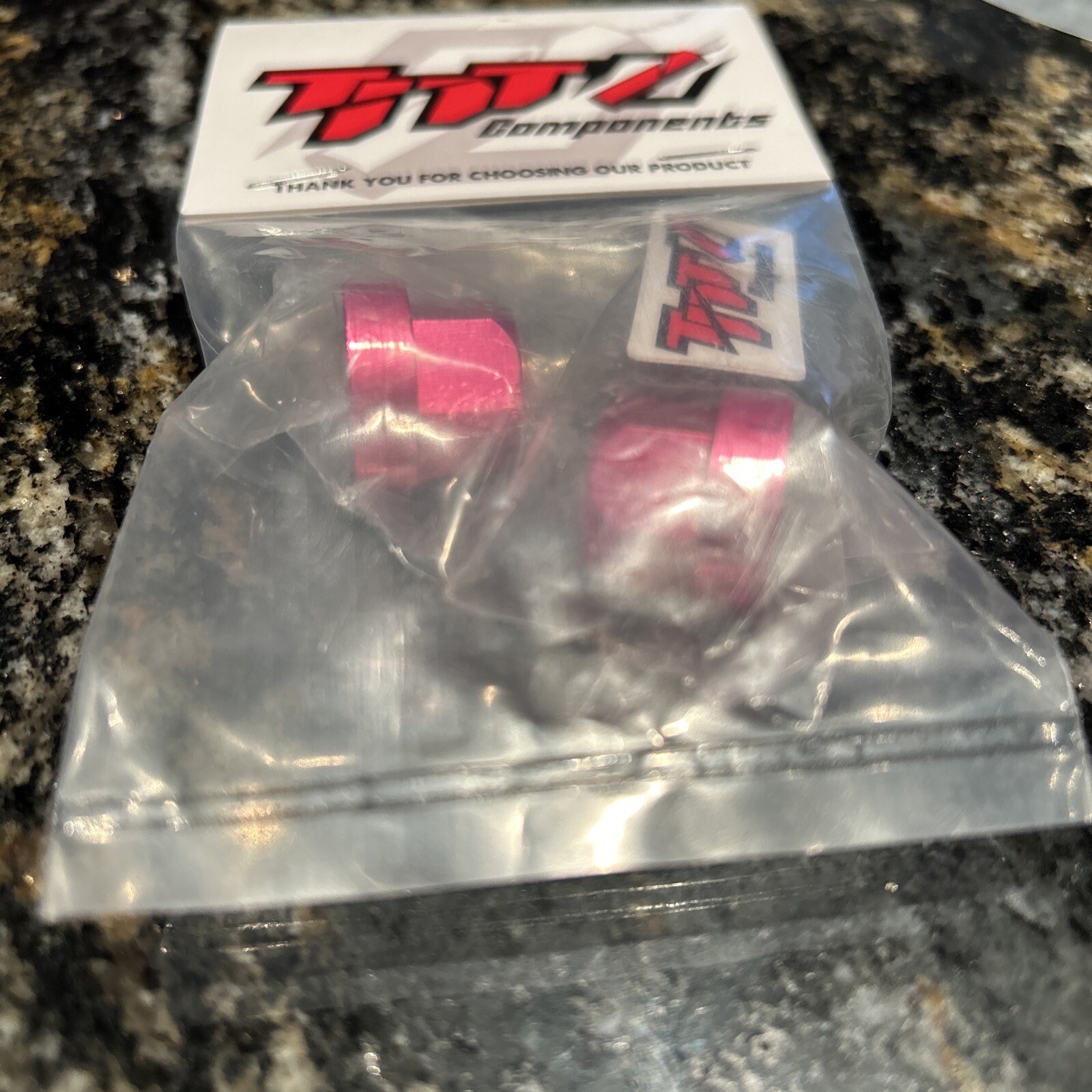 TNT Aluminum Bicycle Axle Nuts 3/8th» 26TPI Pair