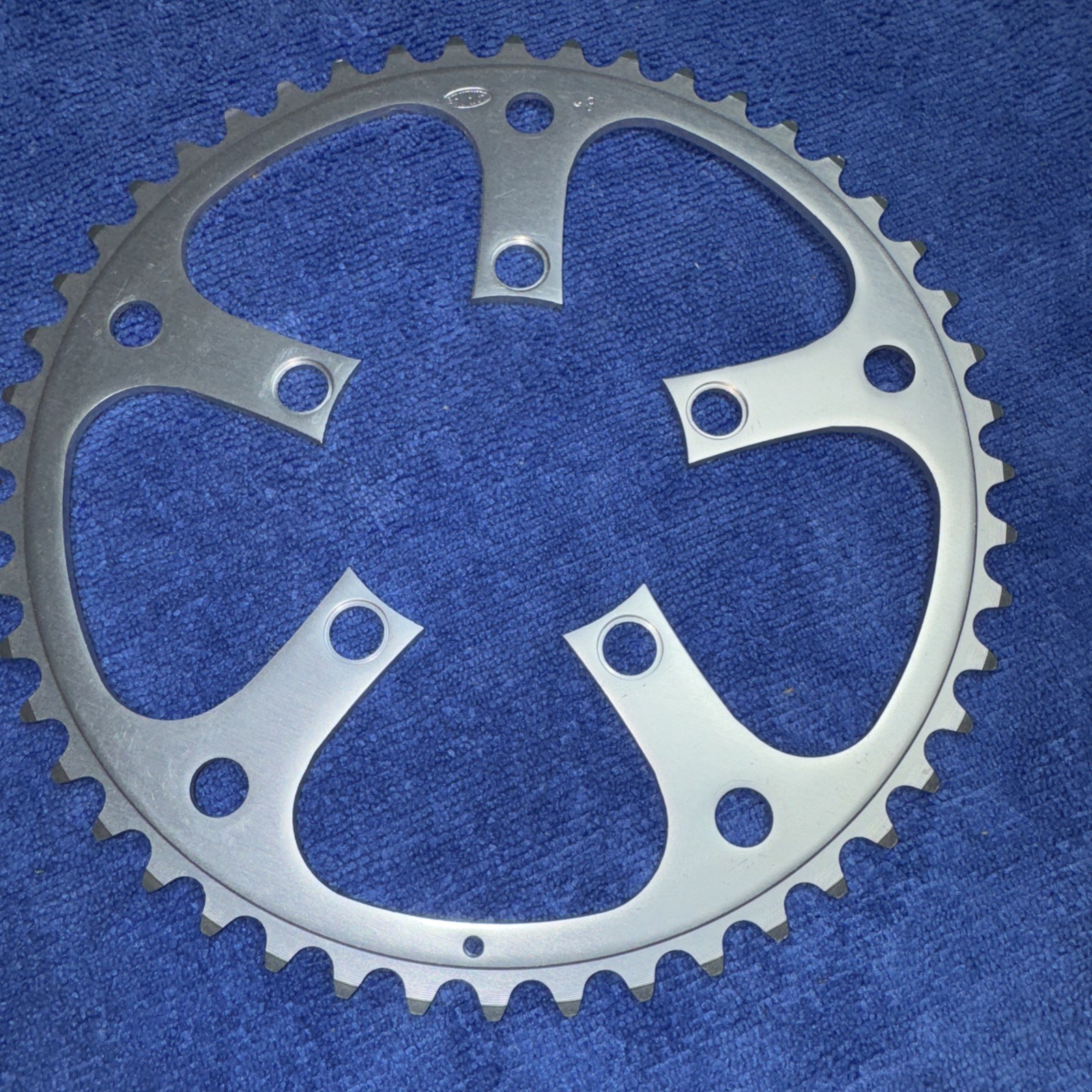 VNTG STRONGLIGHT ALY CHAINRING 86 BCD X 48T SIL FOR MODELS 80.99,100 NEW W/O PKG