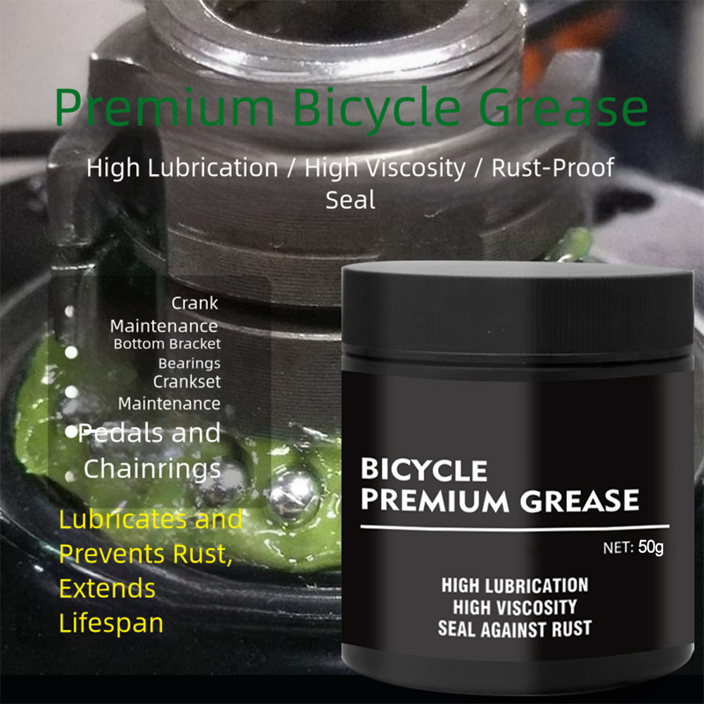 Bike Hub Bearing Grease Lubricant Green Oil Waterproof Rust Resistant 50g