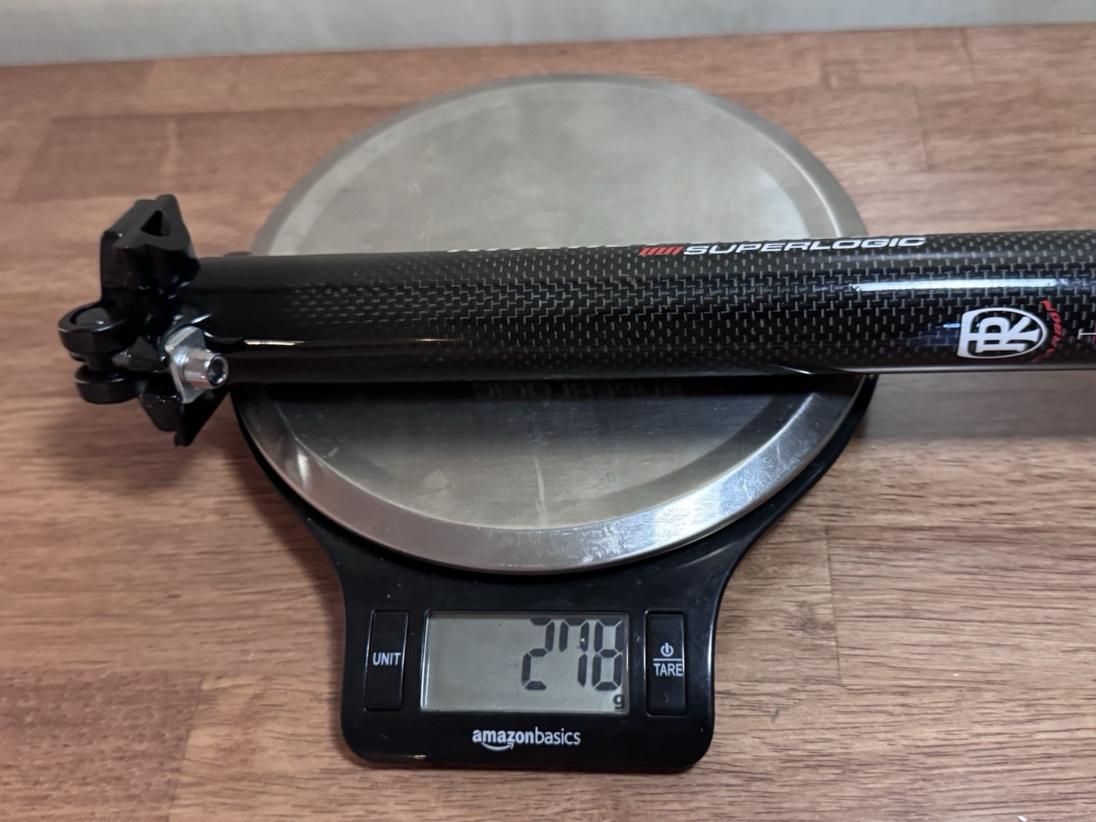 Ritchey SuperLogic Carbon Seatpost 31.6 x 400mm 278g 2-Bolt Road MTB Gravel
