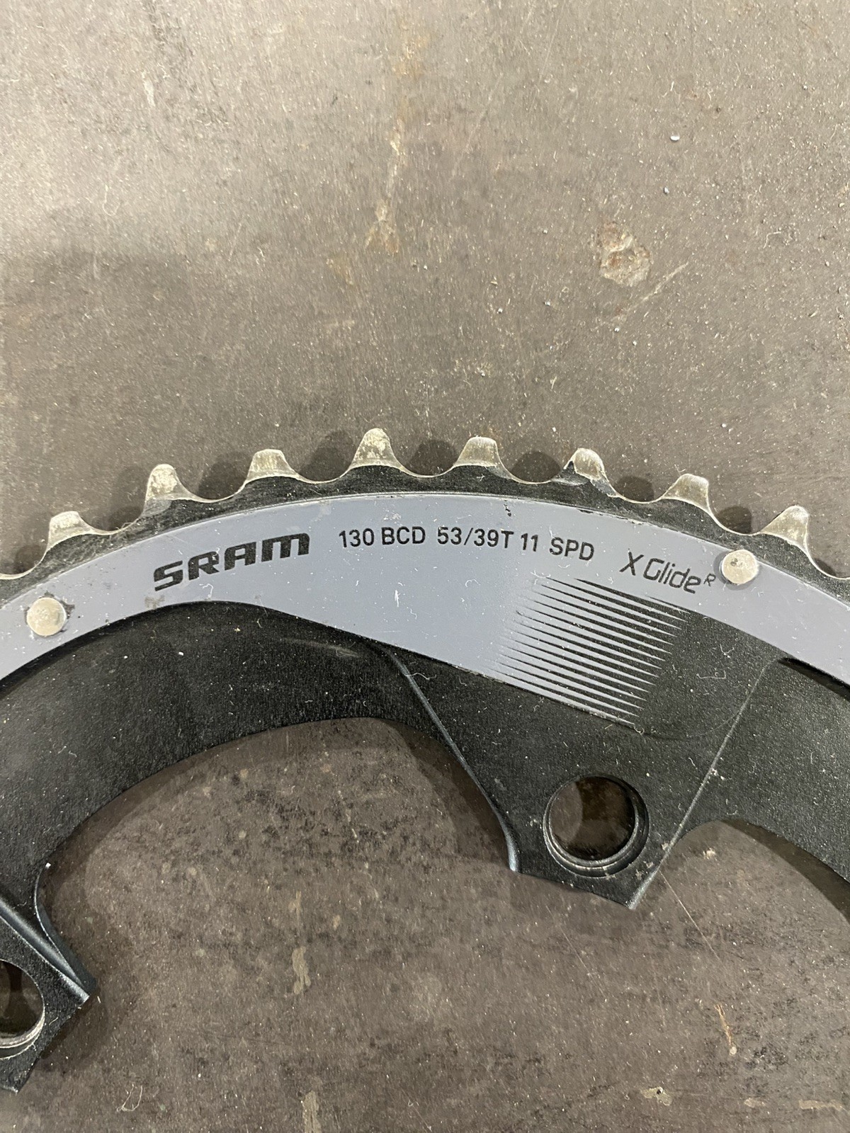 SRAM Force22 Chainring Set 53/39t 130 BCD 11 Speed X-Glide