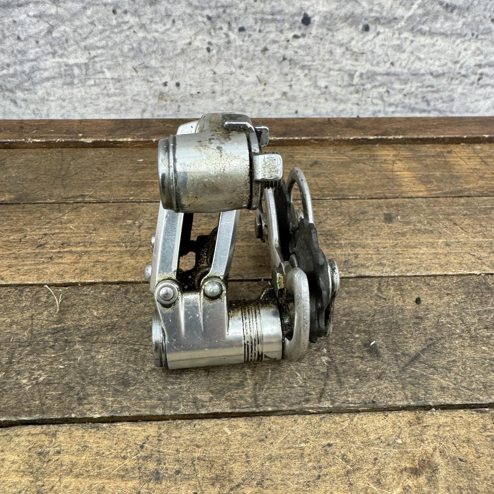 Vintage Shimano Crane Rear Derailleur Bolt-On Silver Japan 1970s 220g Road Bike