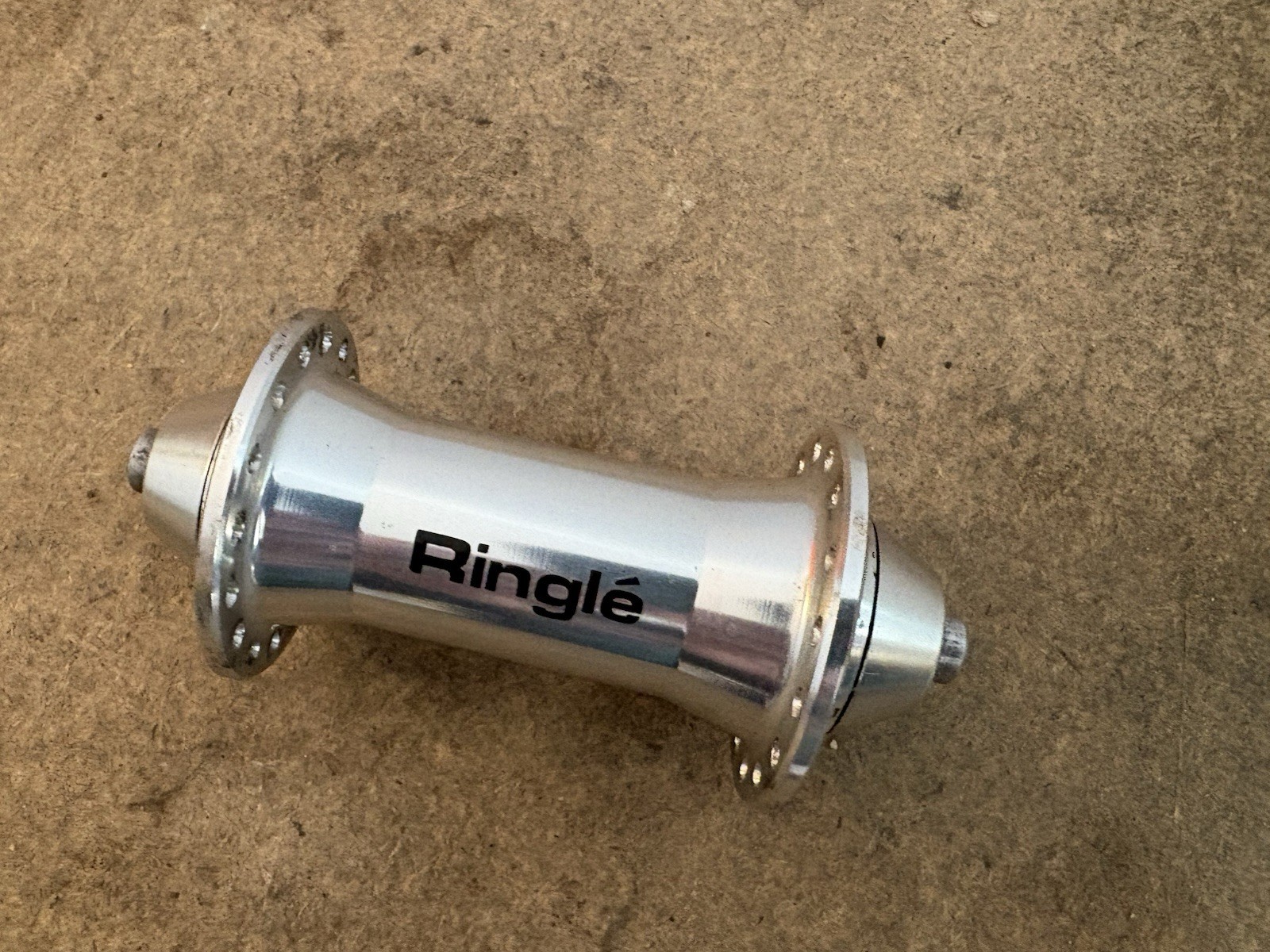 Vintage Ringle Super Bubba 32-Hole Front Hub – 100mm Spacing, Silver