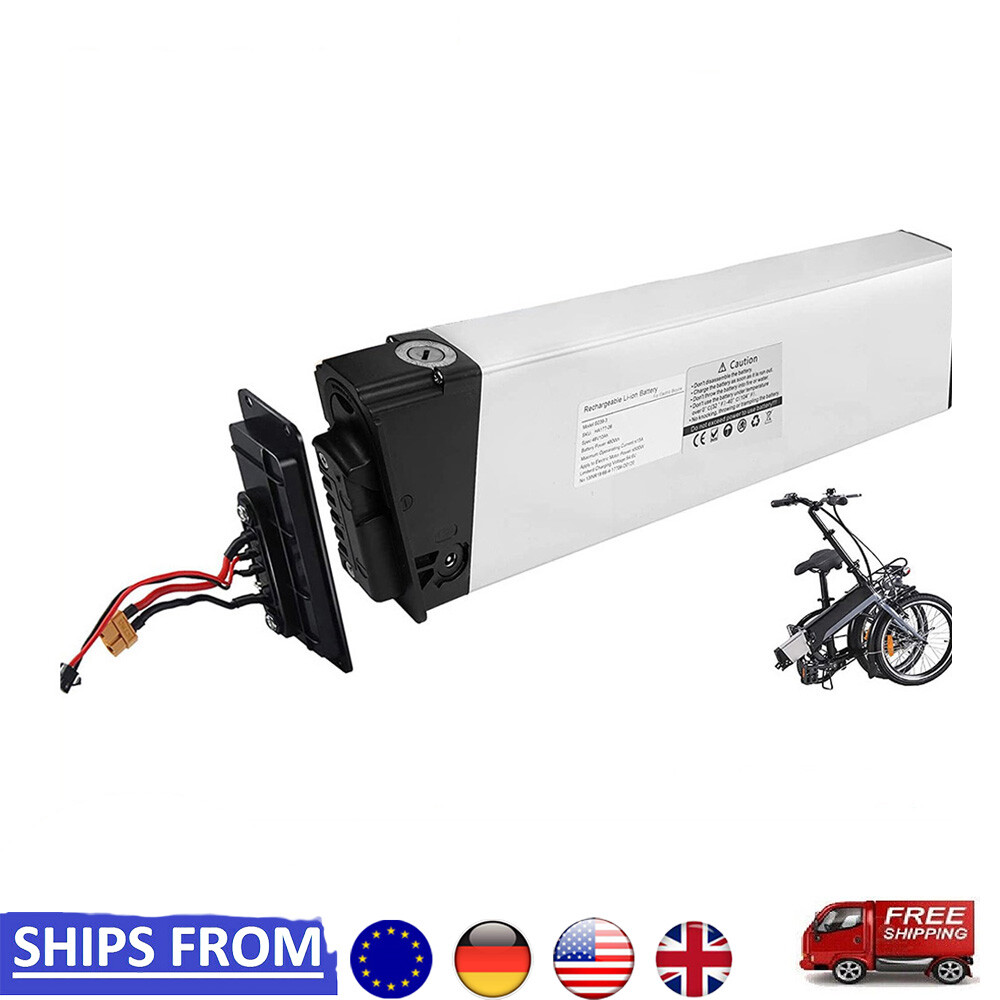 48V 10Ah Folding Electric Bicycle 480Wh Replacement Battery Li-ion Bike Battery