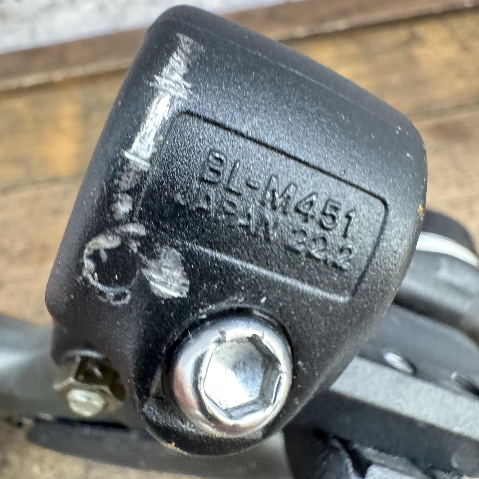 Vintage Shimano STX BL-M451 RIGHT Mountain LX Thumb Shifter 22.2 Brake Lever