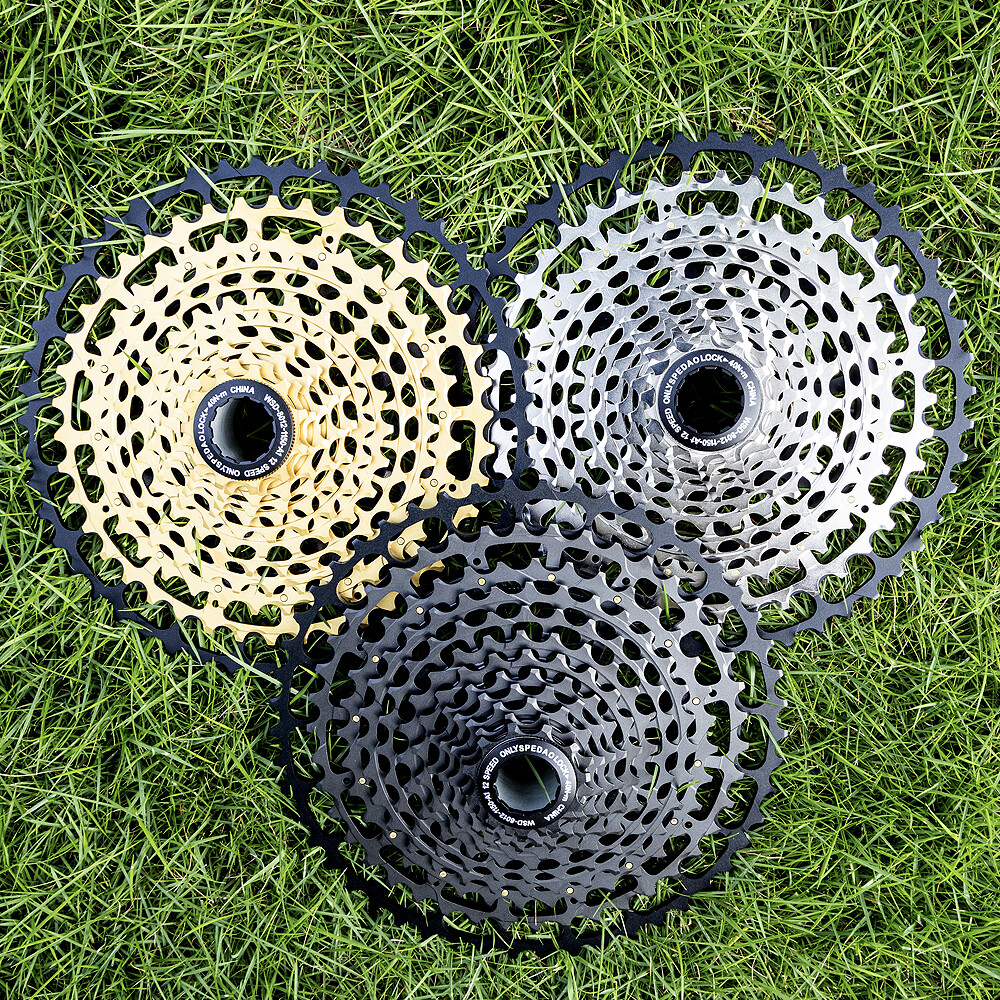 12S MTB Cassette 12s 11-50 Tooth, CNC Machined Steel Freewheel for Shimano HG