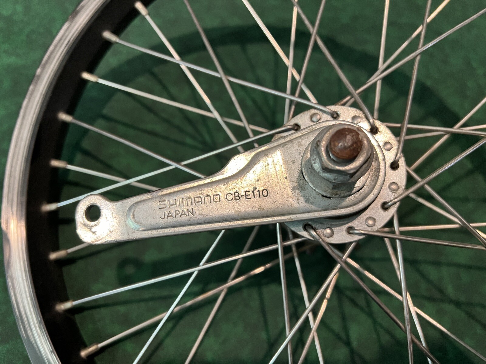 Vintage 80’s Old School BMX SHIMANO CB-E110 COASTER BRAKE REAR & 13in Wheel JPN