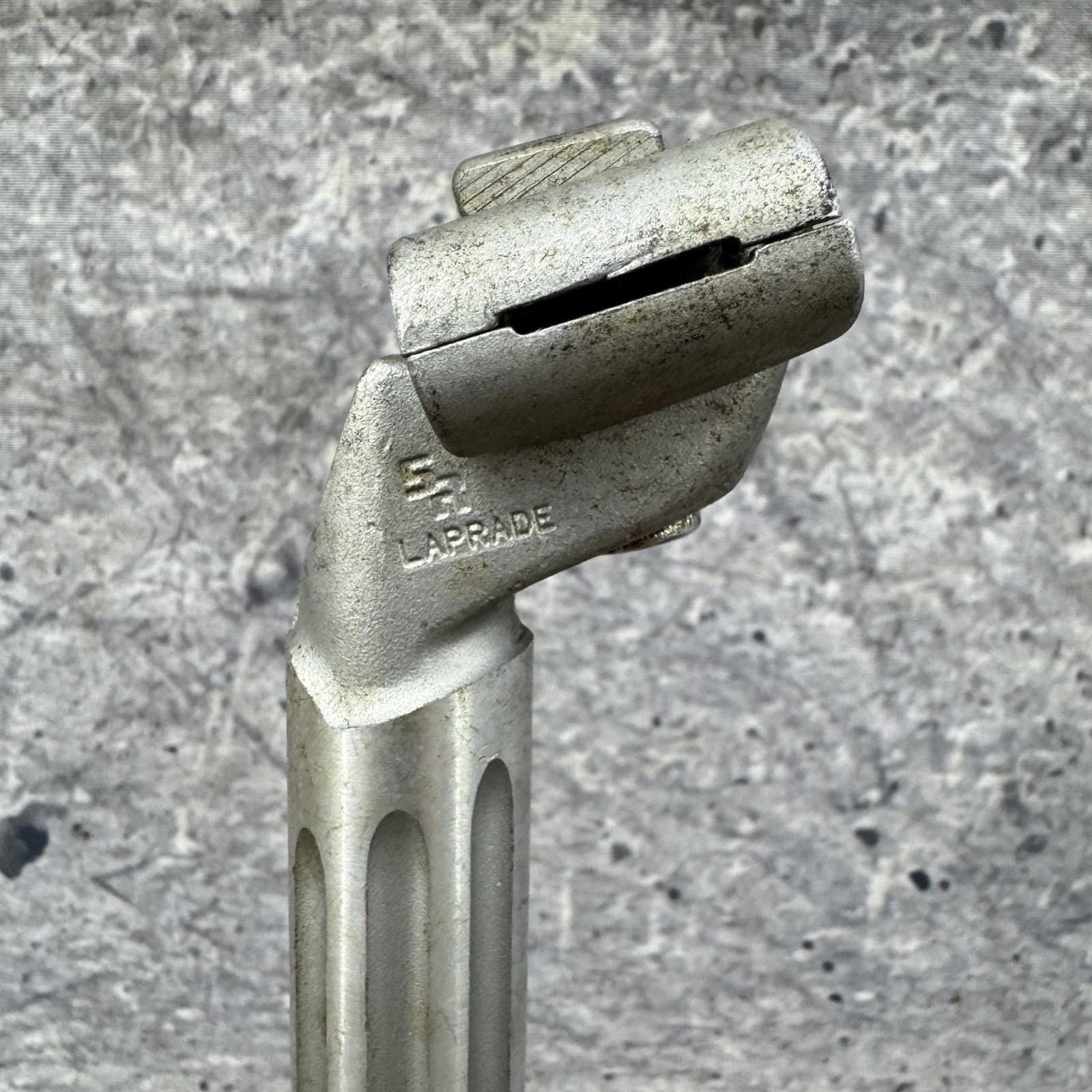 Vintage Laprade Seatpost 26.6mm Silver Alloy Japan 260mm 80s Road MTB POst