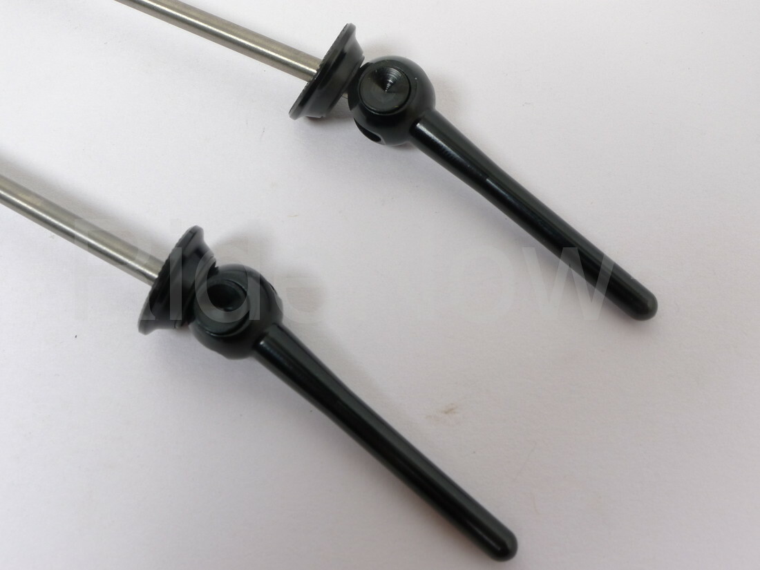Drop out 9mm,100mm/135mm,Ti Titanium Skewers, MTB bike, 7075 lever 45g Black