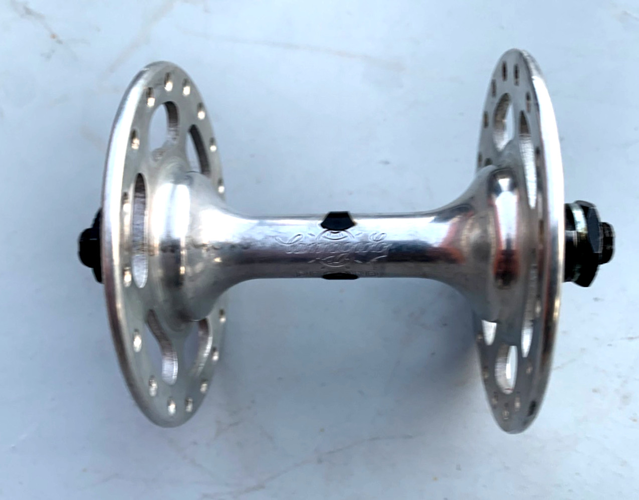 Vintage CAMPAGNOLO RECORD Front Hub 36H 100mm Spacing HIGH FLANGE