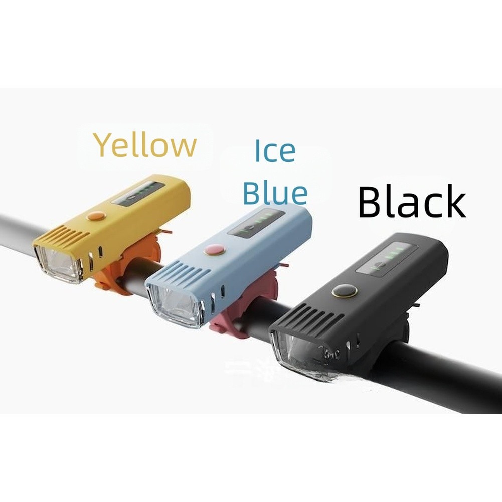 Smart Sensor Rechargeable Bike Light with Waterproof ABS Body and Auto Dimming