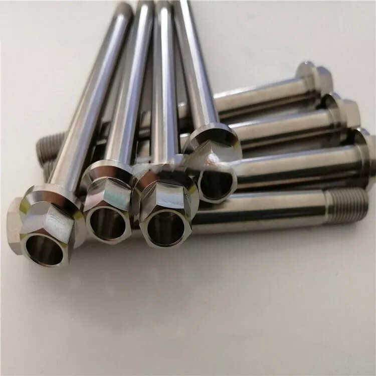 1pcs M10 x 108-135mm Titanuim Alloy Screws Bolts 1.25 Pitch Flange Head Cap