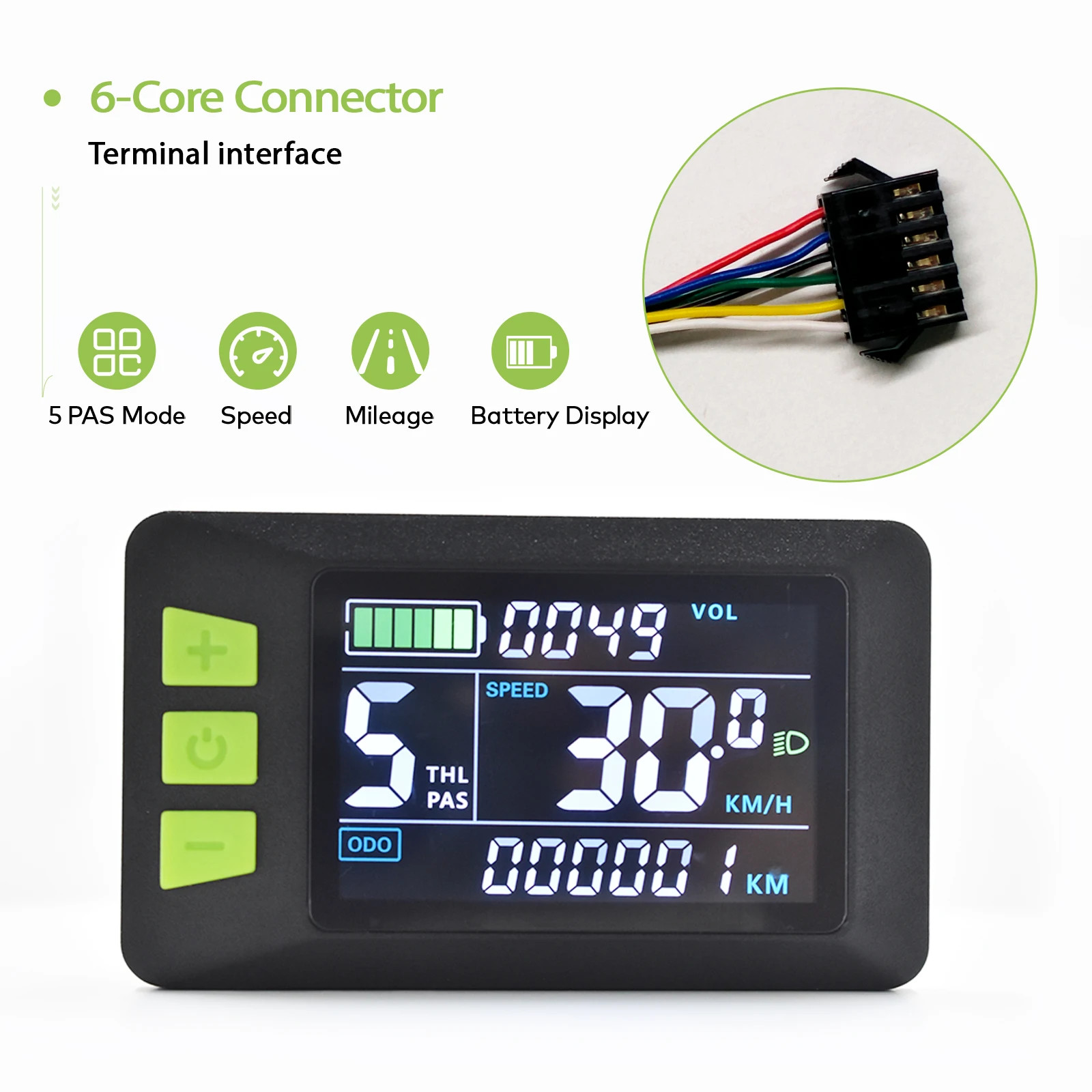 Wired Stopwatch Supports Electronic Shift Odometer Bike Computer Waterproof
