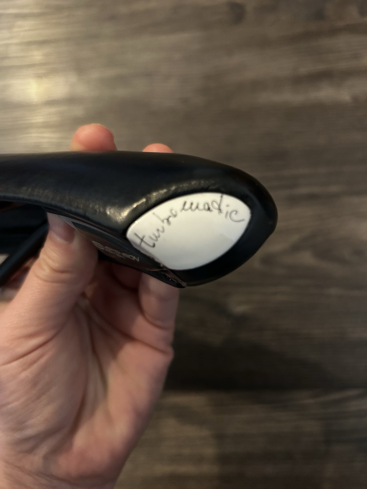 Italia Selle Turbomatic Road Bike Saddle Made In Italy Manganese EUC