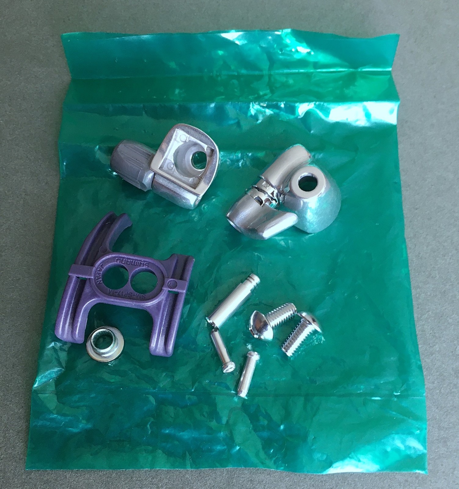 Shimano Dura Ace Downtube Cable Housing Stops Concave Mount New NOS SM-ST74