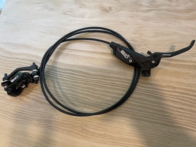 SRAM, G2 RE, MTB Hydraulic Disc Brake, Rear (1500mm hose) Post mount, Black