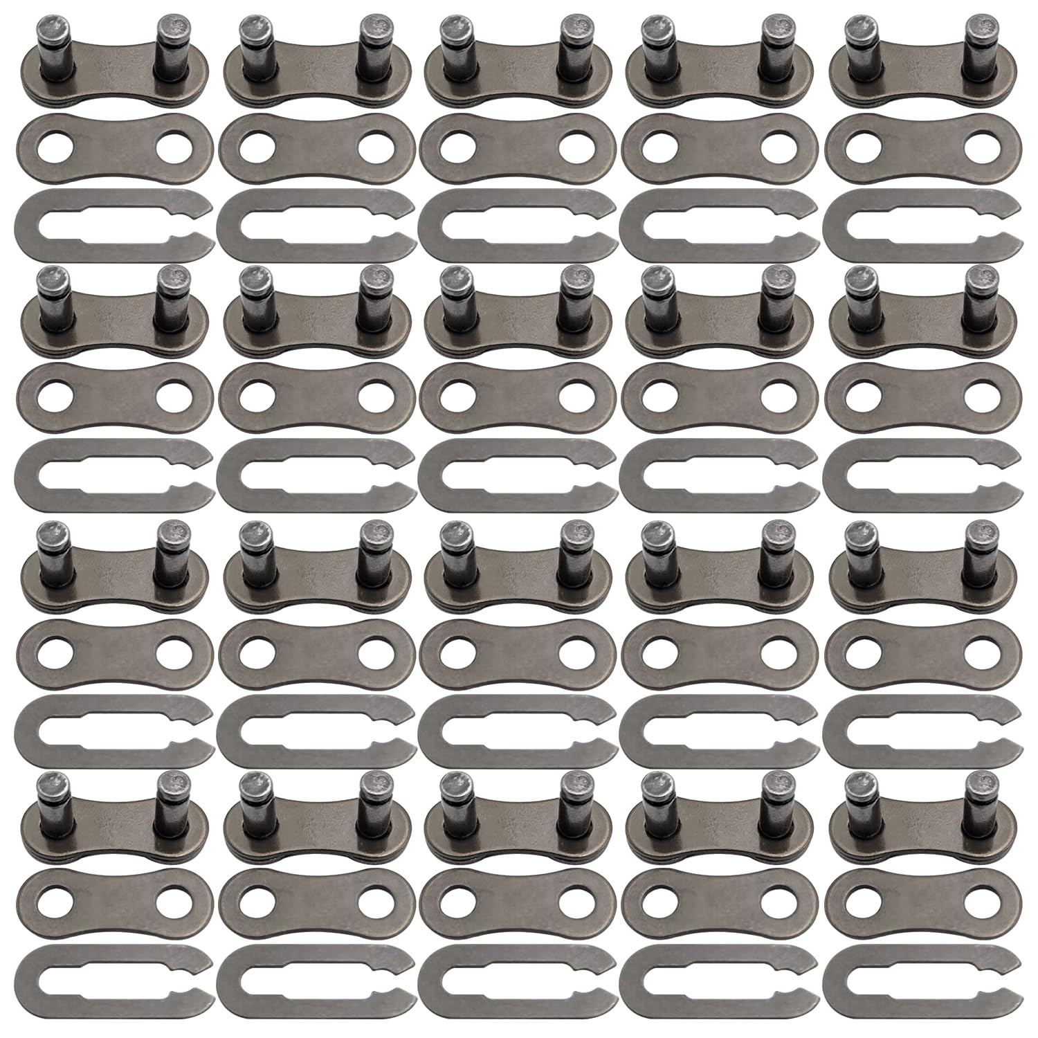 20 Pairs Bike Chain Master Link for 6/7/8/9/10 Speed Chains, Bicycle Bike Metal