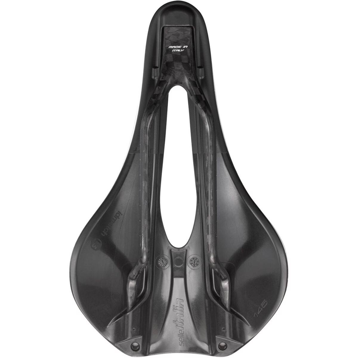 Selle Italia Novus Boost EVO Kit Carbonio Superflow Carbon Saddle White, L, 145x