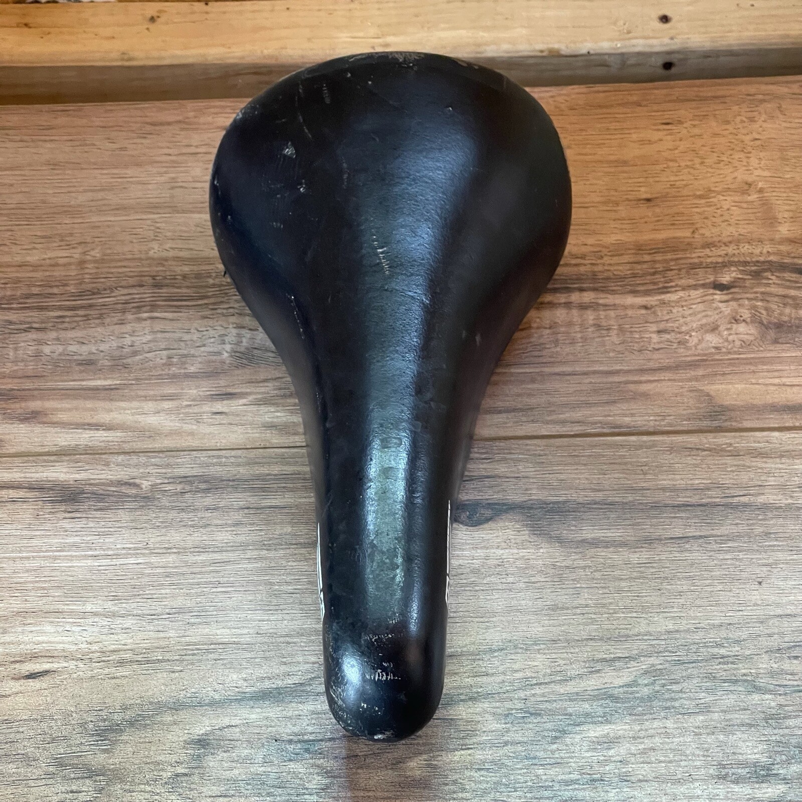 Vintage Ritchey Logic MTB Saddle Viscount Special Development Black Leather