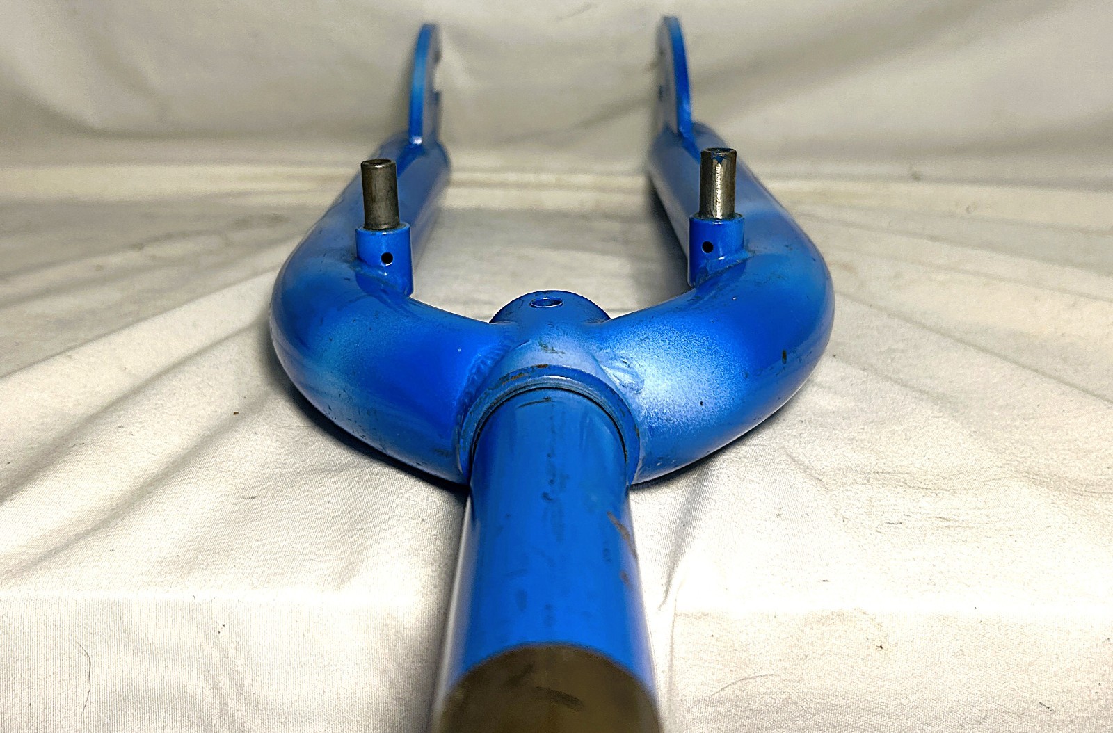 Vintage Gary Fisher 20″ BMX fork blue air bob steel cromoly 1 & 1/8″ x 168mm