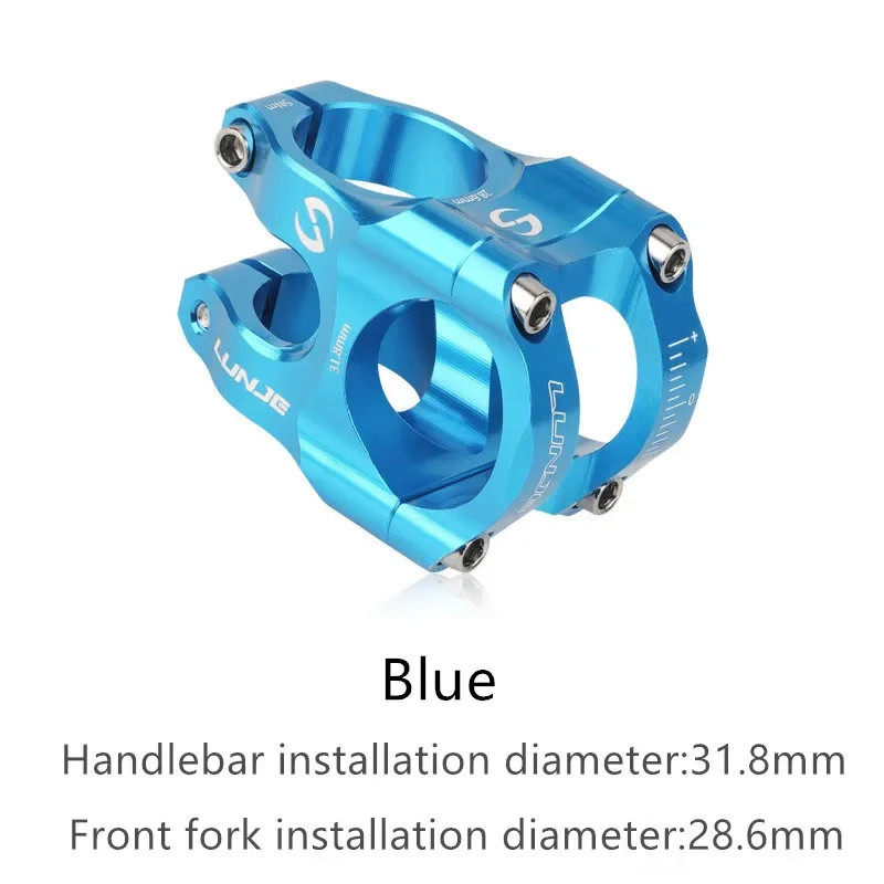 MTB Road Bike Stem CNC Mountain Bicycle Bridge Short Power 31.8Mm High Strength