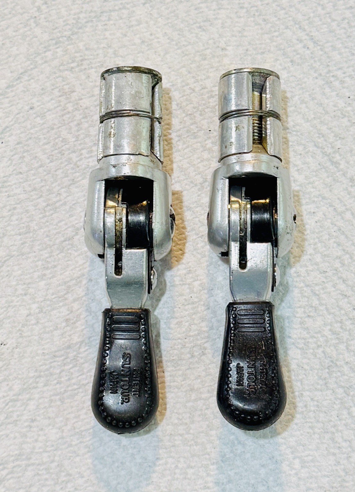 Suntour Barcon Bar End Friction Shifters Double or Triple 5, 6 or 7-Speed Eroica
