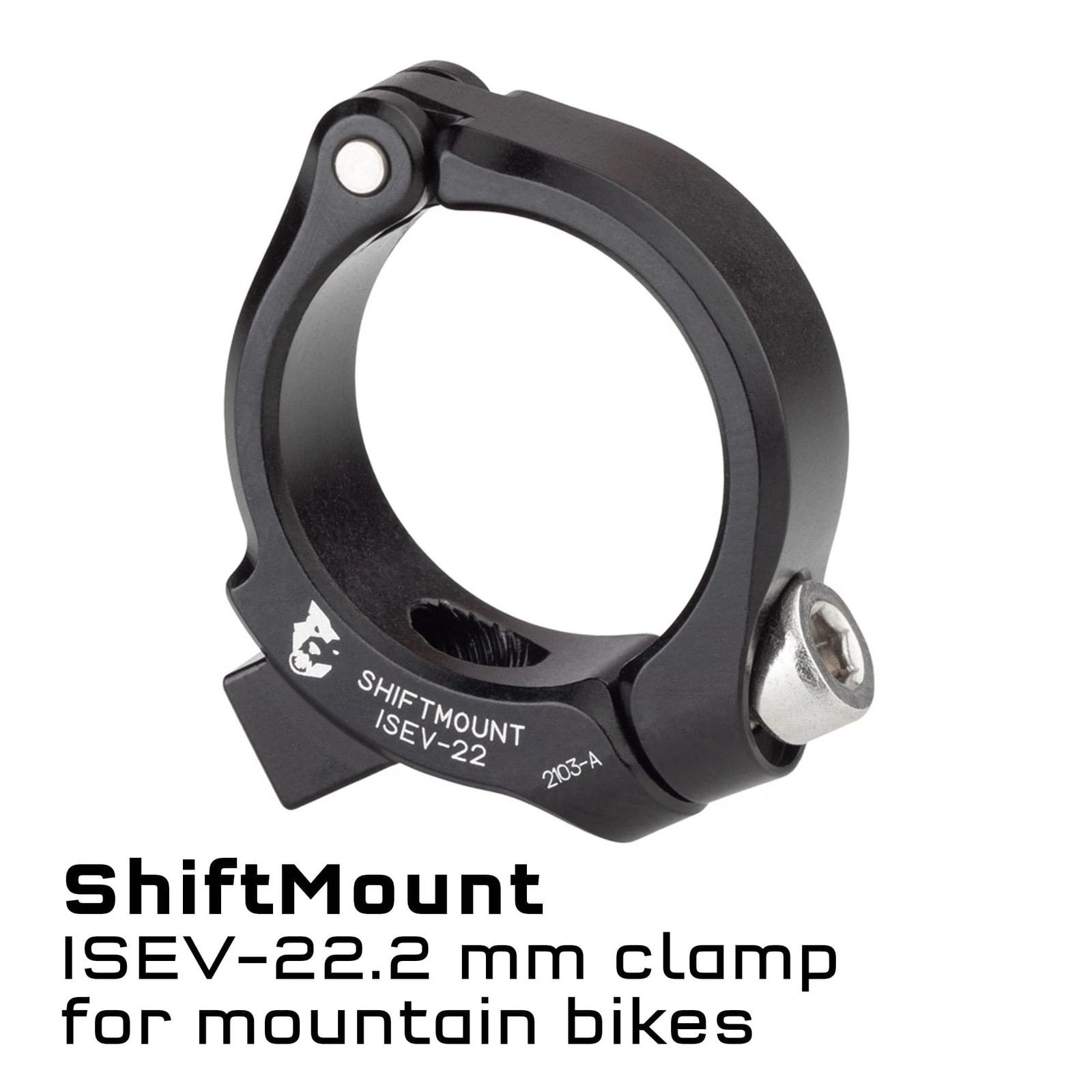 Wolf Tooth ShiftMount Clamp for I-spec II Shifters – 22.2mm