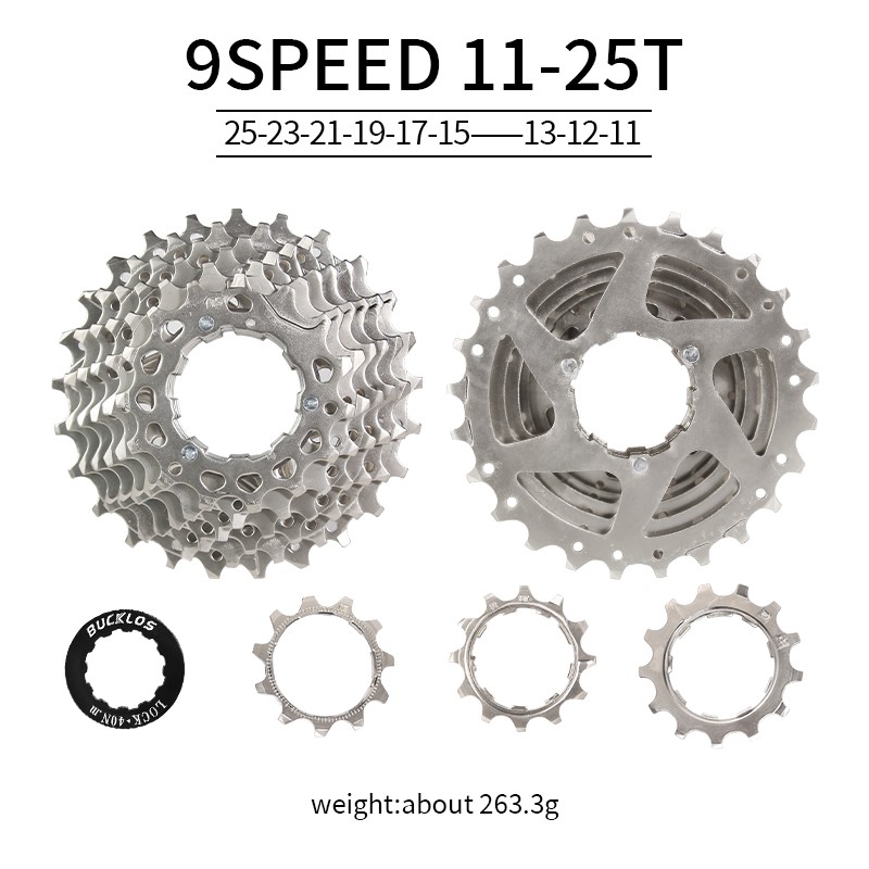 9/10 Speed 11-13/25/28/40/42/50T Cassette Road Bikes/MTB Bicycle for Shimano HG