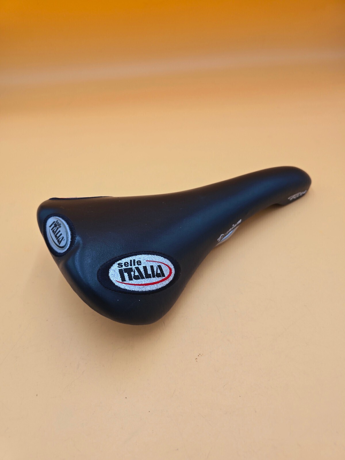 Saddle Selle Italia flite titanium black vintage retro saddle MTB road bike *excellent