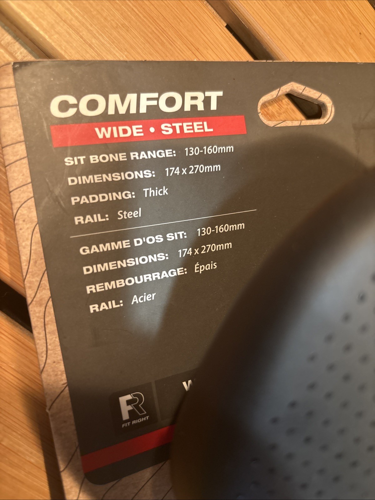 WTB Comfort Saddle Wide Sport Unisex Seat 174mm Relief Mountain Hybrid Bike Seat