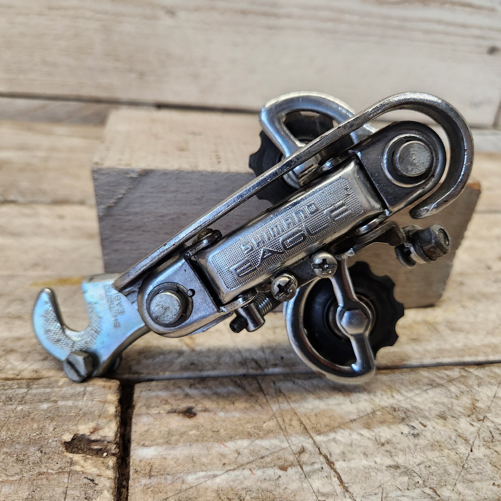 1970s Shimano Eagle Rear Derailleur Road Bike Short Cage 5-6 Friction